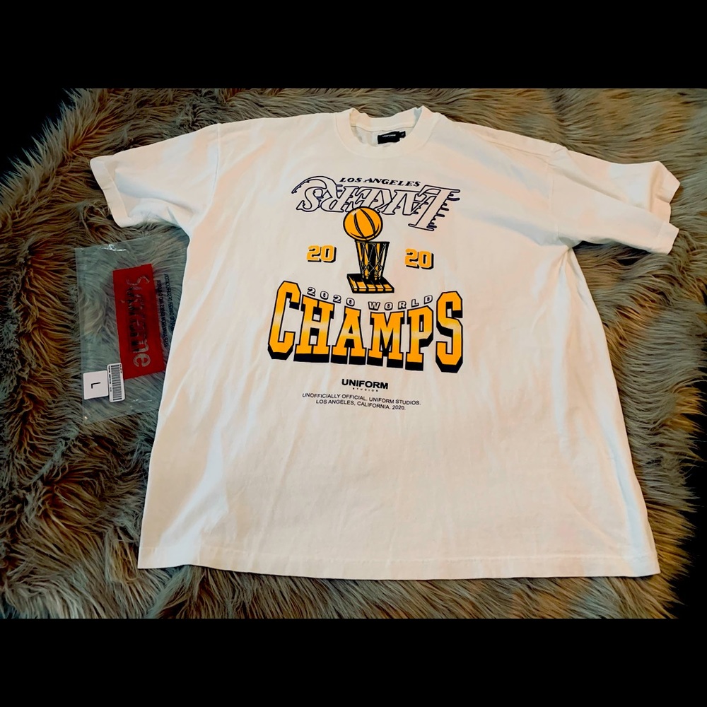 Uniform Studios Los Ángeles Lakers Championship T